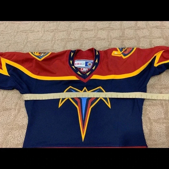 Atlanta Thrashers Third Alternate NHL Hockey Jersey - Picture 8 of 8